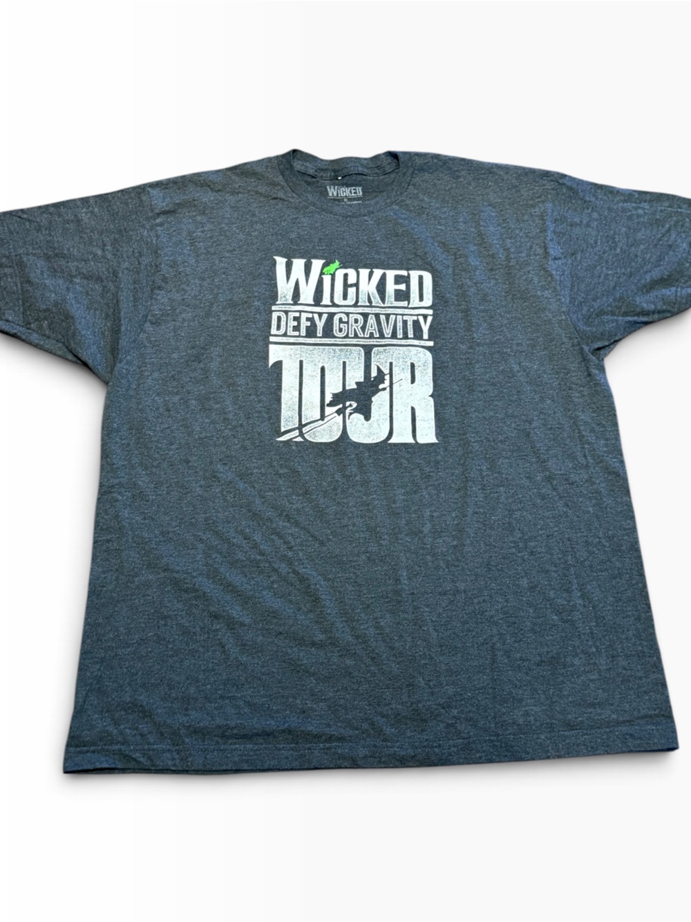 Wicked the Musical Gray Short Sleeve Tour T Shirt 2X